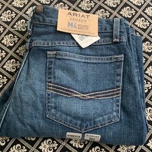 Brand New Men’s Ariat Relaxed Boot Cut Jeans 35 x 32